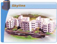 2 Bedroom Flat for rent in B.U. Bhandari Skyline, Wakad, Pune