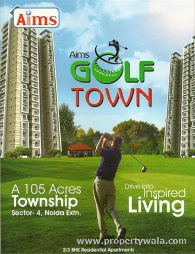 AIMS Golf Town - Noida Extension, Greater Noida