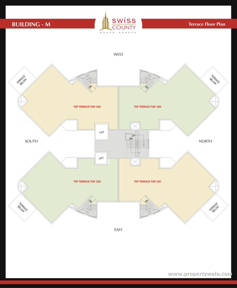 Building M Terrace Floor Plan
