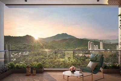 2 Bedroom Apartment for sale in Purva Panorama, Thane West, Thane