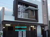 TRENDY DESIGNED EXCELLENT BUNGALOW sale at VADAVALLI--95667--95647--Vinayagam-(1.45 cr.)