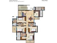 4BHK Floor Plan 2333 - Sq Ft