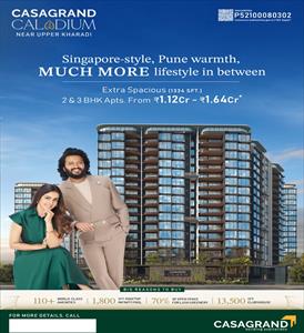 3 Bedroom Apartment for sale in Casagrand Caladium, Wagholi, Pune
