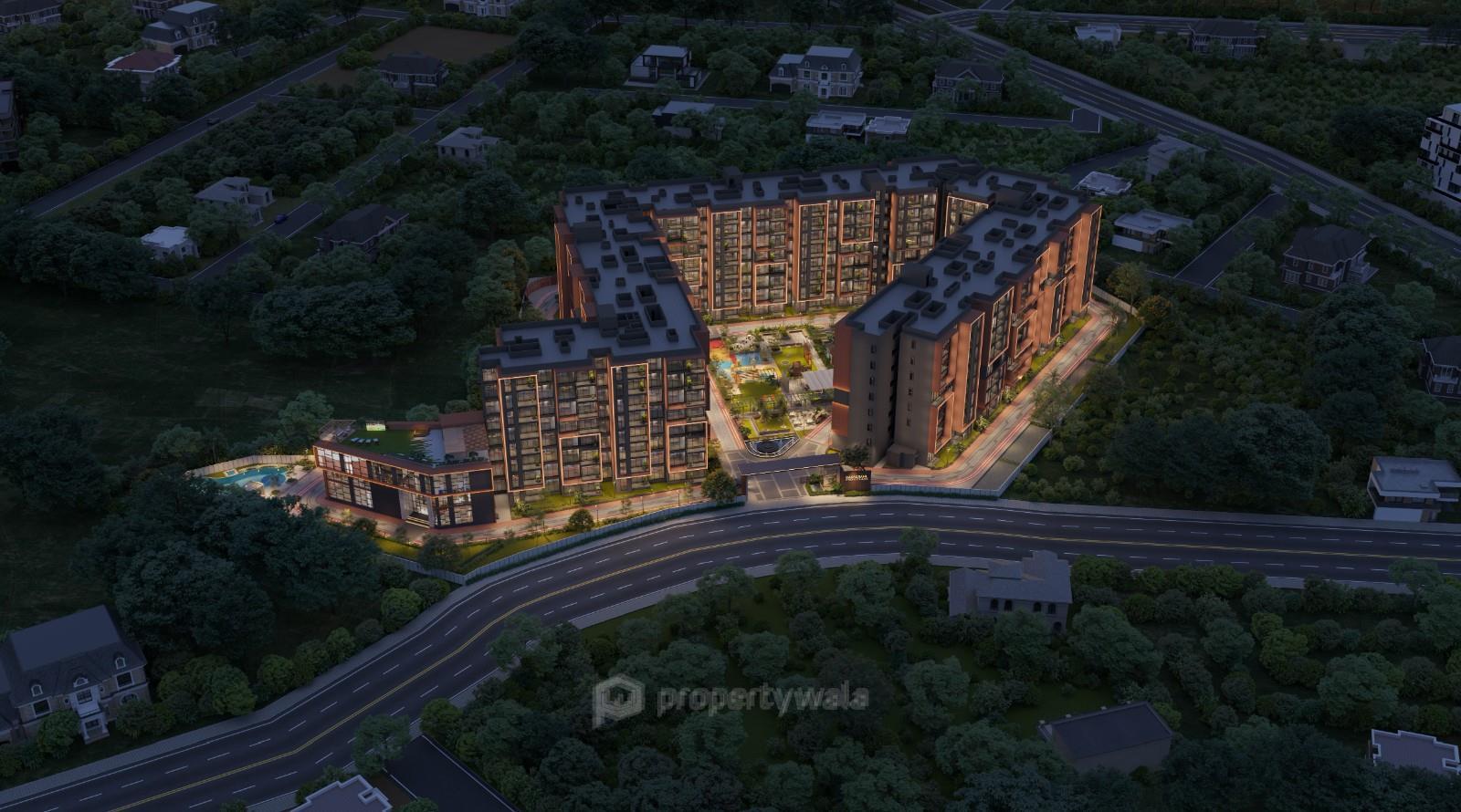 Aerial Night view