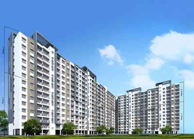 3BHK for sale in Adarsh Palm Retreat Mayberry, Bellandur, Bangalore