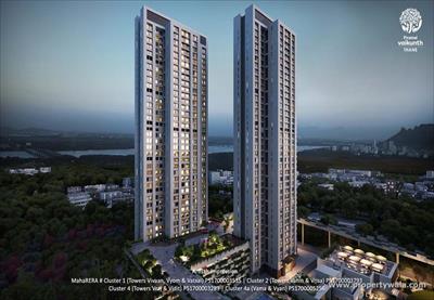2 Bedroom Apartment for sale in Piramal Vaikunth, Balkum, Thane