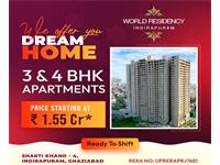 3 Bhk Residential Apartments in Indirapuram, Ghaziabad