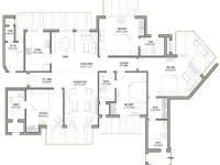 4BR + Servant room Floor Plan