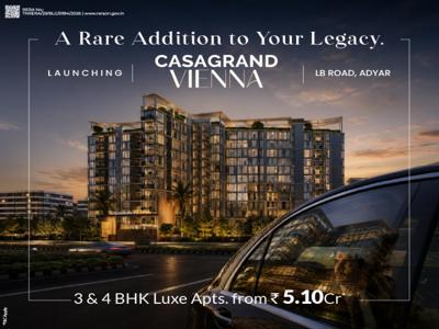 4 Bedroom Apartment for sale in Casagrand Vienna, Adyar, Chennai