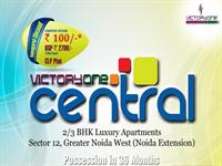 3 Bedroom Flat for sale in Victoryone Central, Noida Extension, Greater Noida