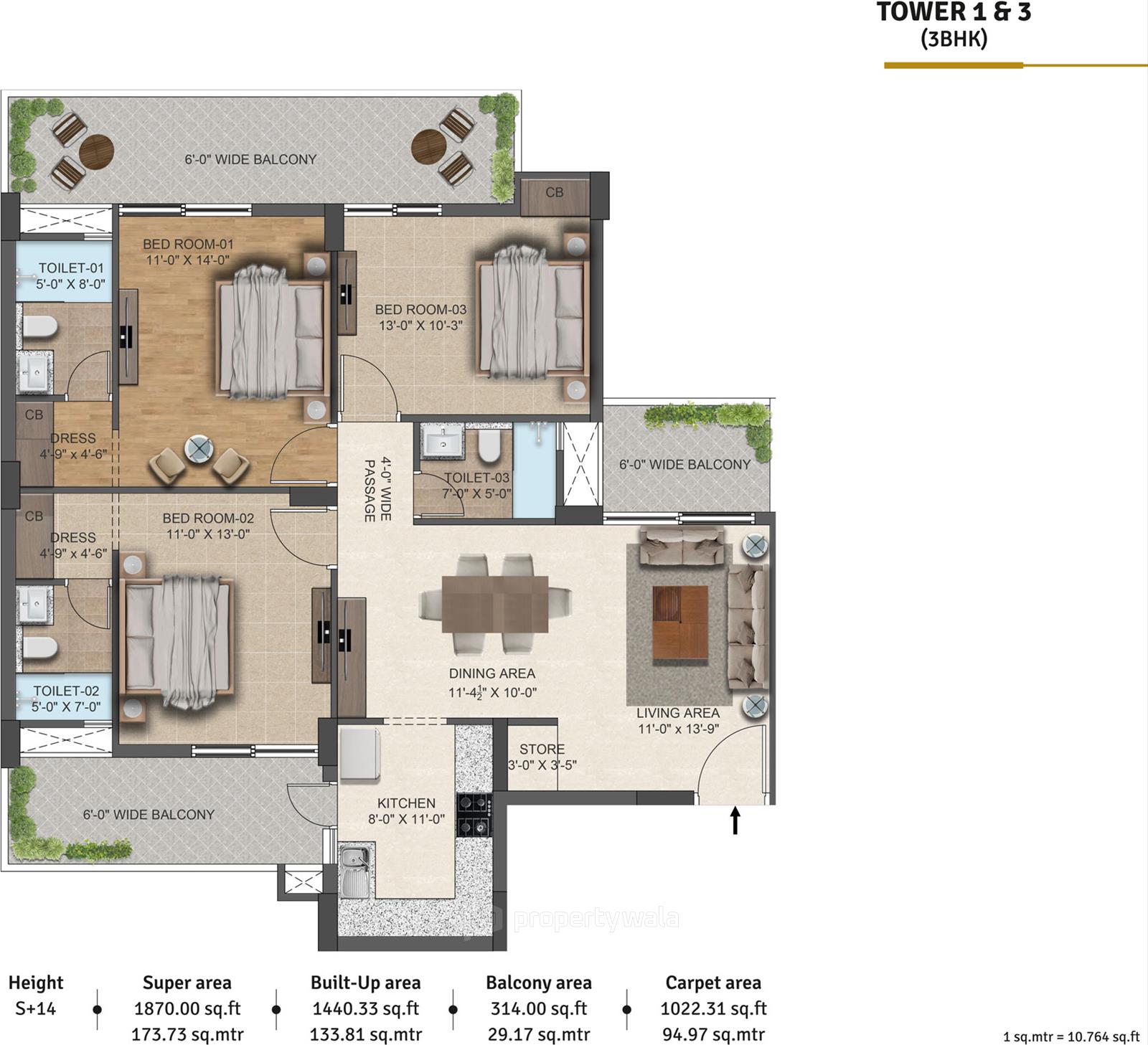 Floor Plan-A