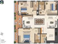 3 Bedroom Apartment / Flat for sale in Khajaguda, Hyderabad