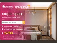 2 Bedroom Flat for sale in Casagrand Palm Springs, Medavakkam, Chennai