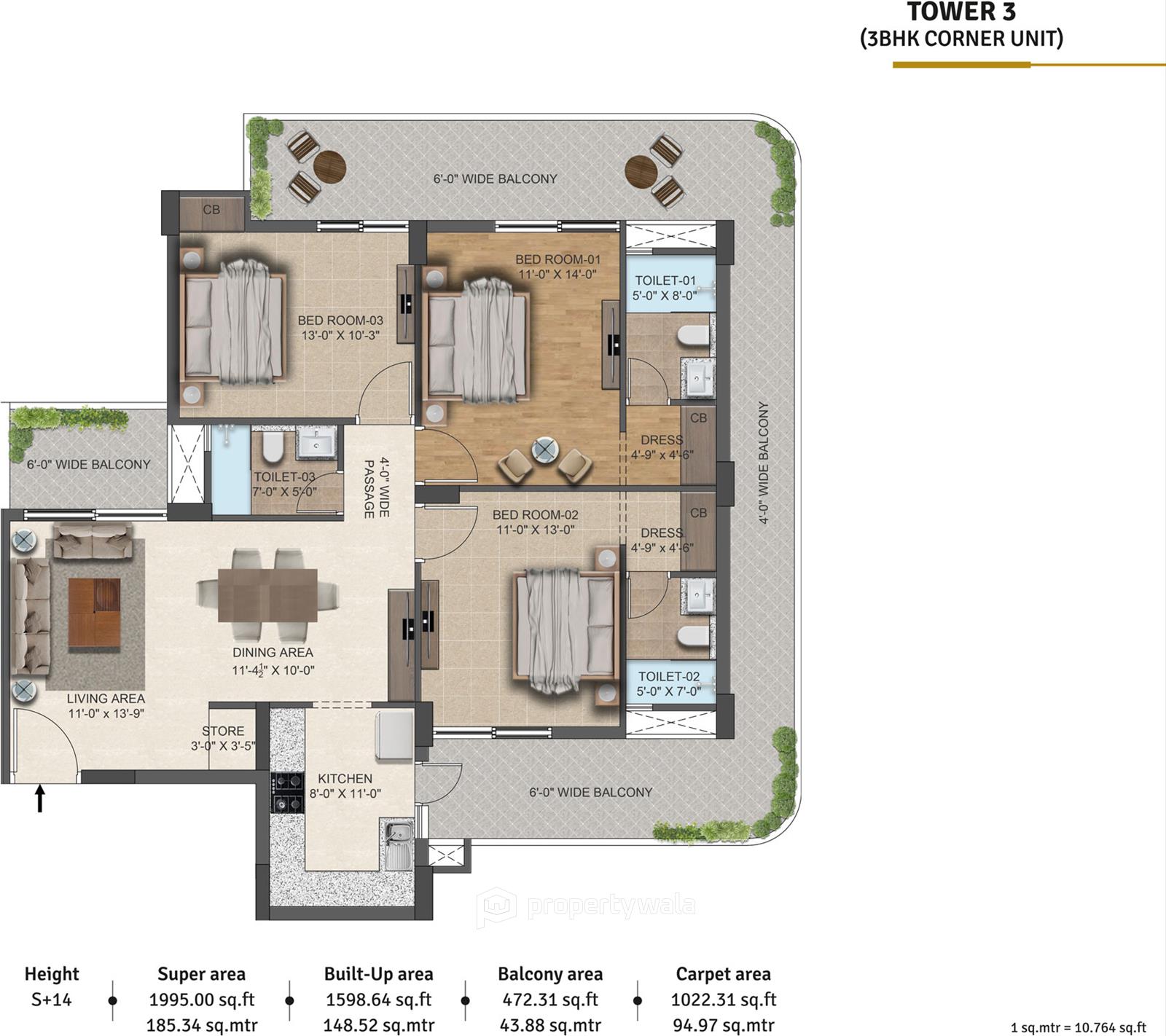 Floor Plan-D