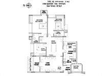 Type A2-3 BHK-1910 sq ft