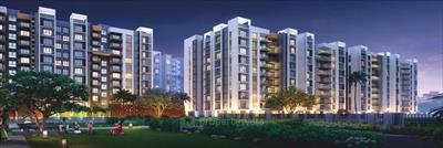 3BHK for sale in Urban Greens Phase 2, New Town, Kolkata