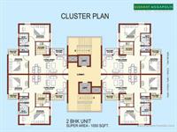 2BHK - Cluster Plan