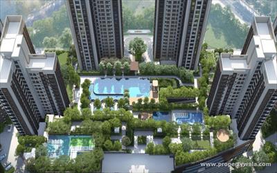 3BHK for sale in Srijan Town Square, Action Area 1, Kolkata