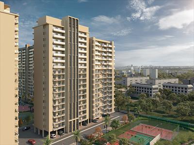 3BHK for sale in The Ananta Aspire, Utrathiya, Zirakpur