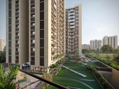 3 Bedroom Apartment for sale in Tragad, Ahmedabad