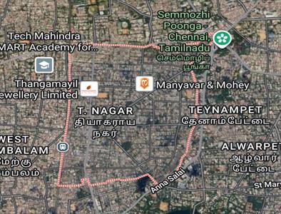 Shop / Showroom for rent in T Nagar, Chennai