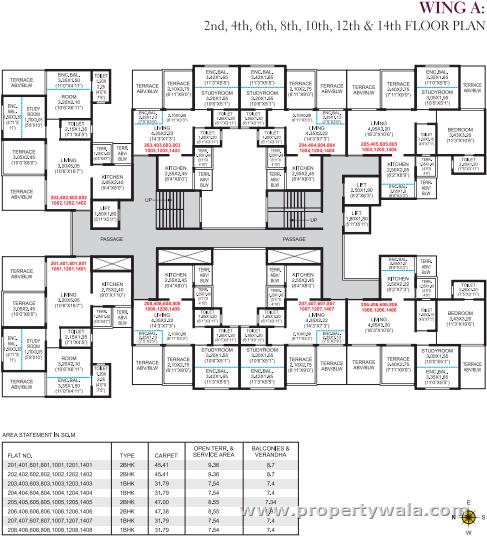 Typical Floor Plan-B