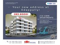 2 BHK apartments for sale @Edappally, Kochi