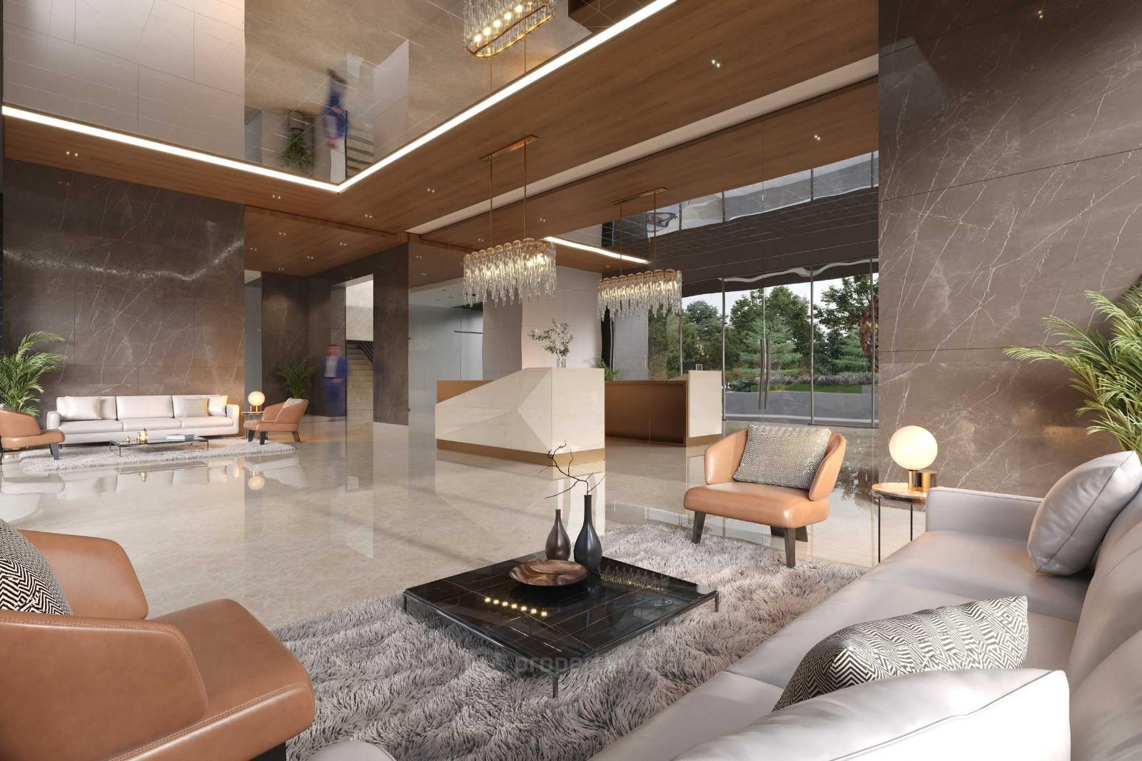 Enters Foyer