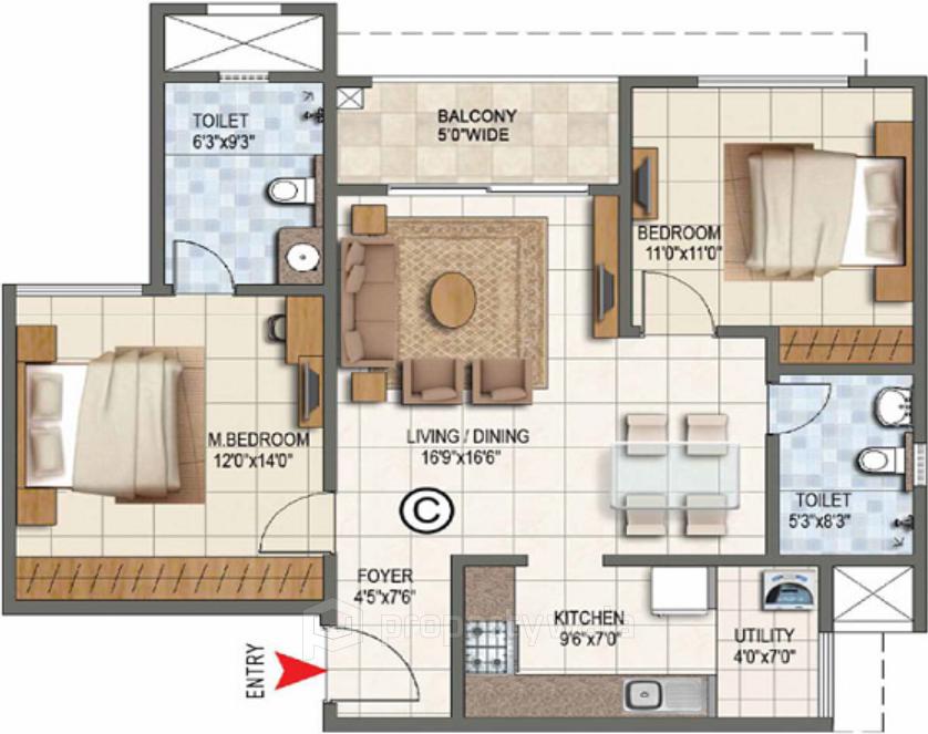 Floor Plan B