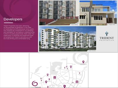 2BHK for sale in Trident Galaxy 3, Kalinga Nagar, Bhubaneswar