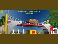 Land for sale in Amrapali Modern City, Rau Pitampur Road area, Indore