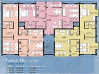 Typical Floor Plan - 2BHK