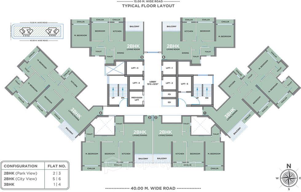 Typical Floor Layout