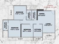 Floor plan C