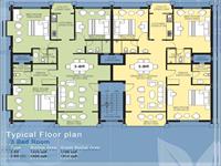 Typical Floor Plan - 3BHK
