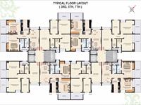 Typical Floor Plan 3rd, 5th, 7th Floor