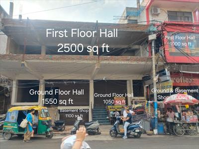 Shop / Showroom for rent in P Road area, Kanpur