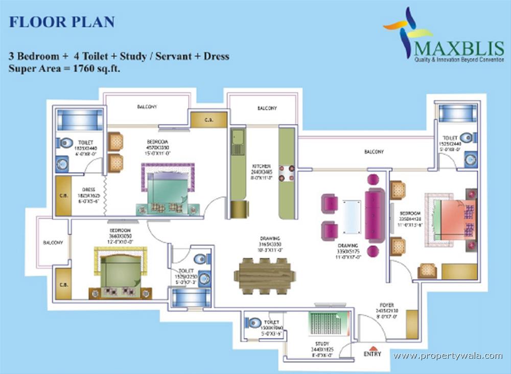 Maxblis White House Sector 75, Noida Apartment / Flat