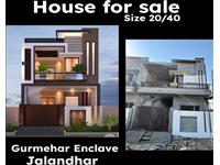 FOR SALE RESIDENTIAL 4 MARLA DOUBLE STORY HOUSE GURMEHAR ENCLAVE PUDA APPROVED WADALA CHOWK NAKODAR