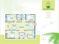 3 BHK - 1554 Sq Ft