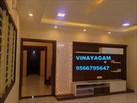 VINAYAGAM -- DAZZLING , GRAND BUNGALOW for sale at VADAVALLI -- 1.45 CRS.
