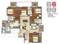 4BHK Floor Plan