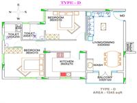 Type D - Floor Plan