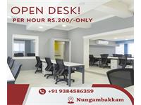 Open Desk Rent in Nungambakkam