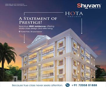 4 Bedroom Apartment for sale in Bhimpur, Bhubaneswar