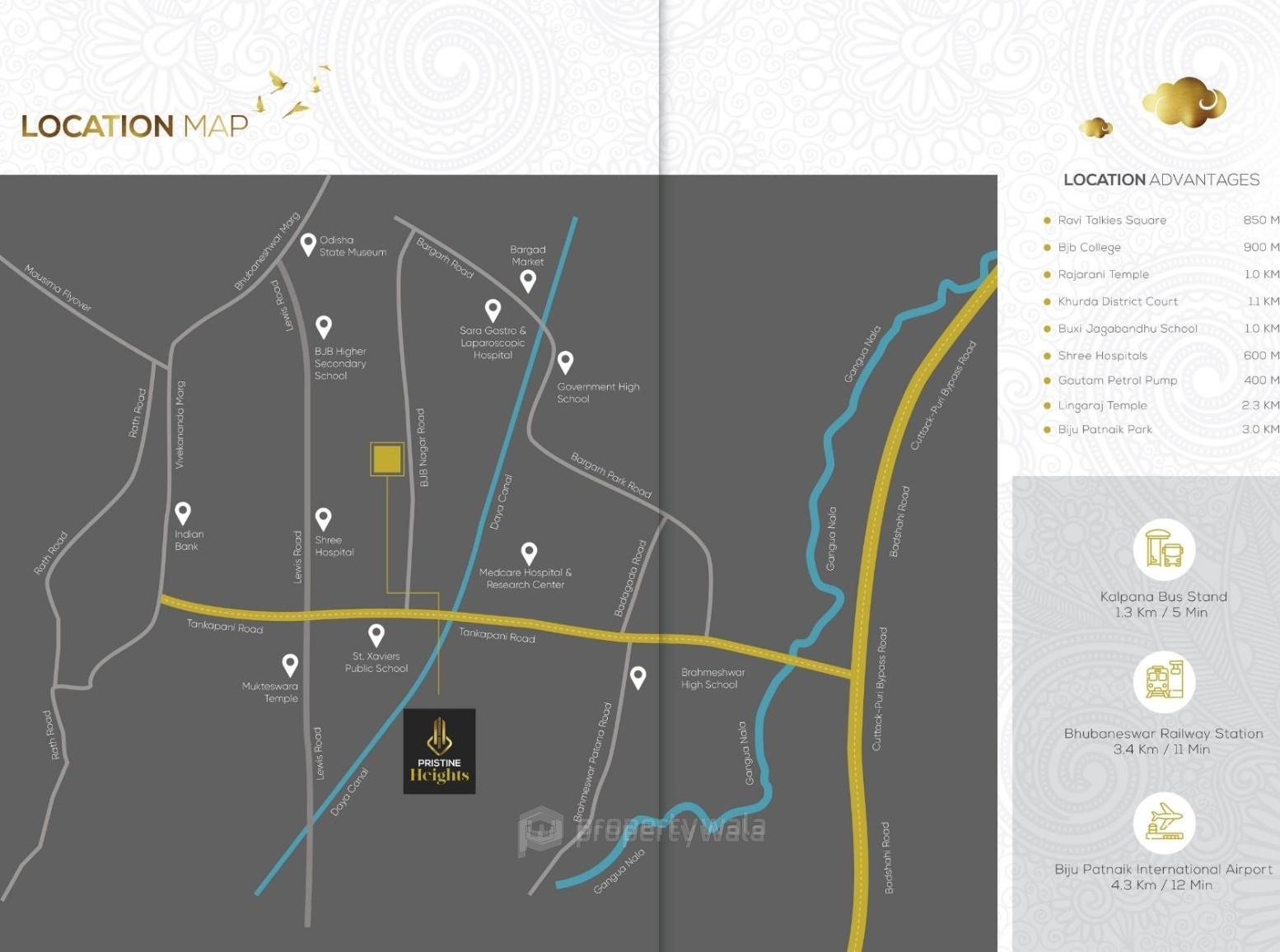 Project - Location Map