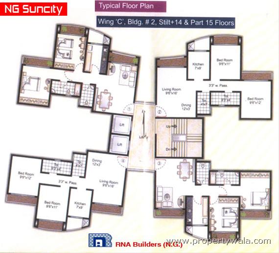 NG Suncity Phase II - Kandivali East, Mumbai - Residential Project 