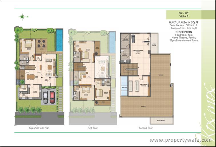 4BHK - 5005 Sq Ft.