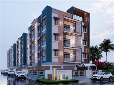 2 Bedroom Apartment for sale in Nesapakkam, Chennai