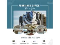 Rent for office 1156 sft s g road